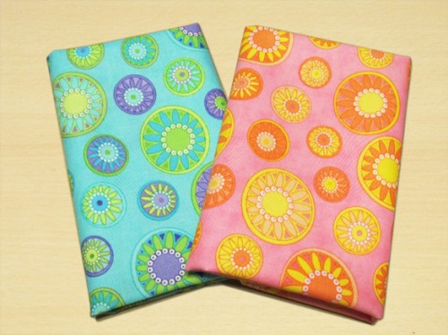 [カットクロス2枚セット]moda Hi-De-Ho FLOWER MEDALLIONS