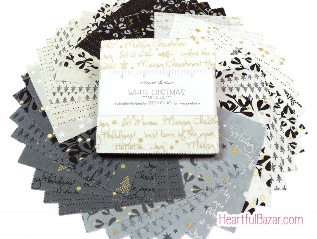 [cp]moda WHITE CHRISTMAS METALLIC 42枚セット