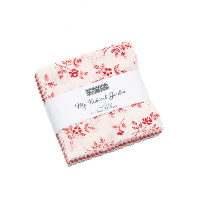 [mc]moda My Redwork Garden 42枚セット