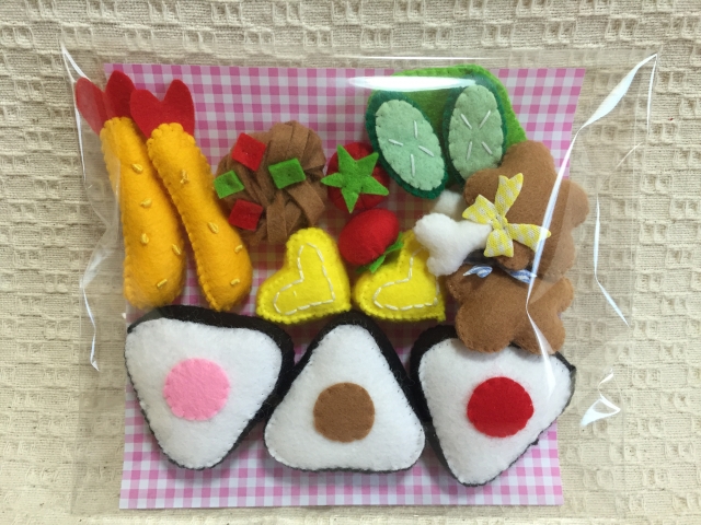フェルト ままごと お弁当セットB